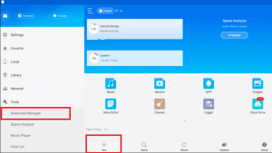 Download Manager on ES File Explorer