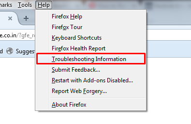 Troubleshooting Information