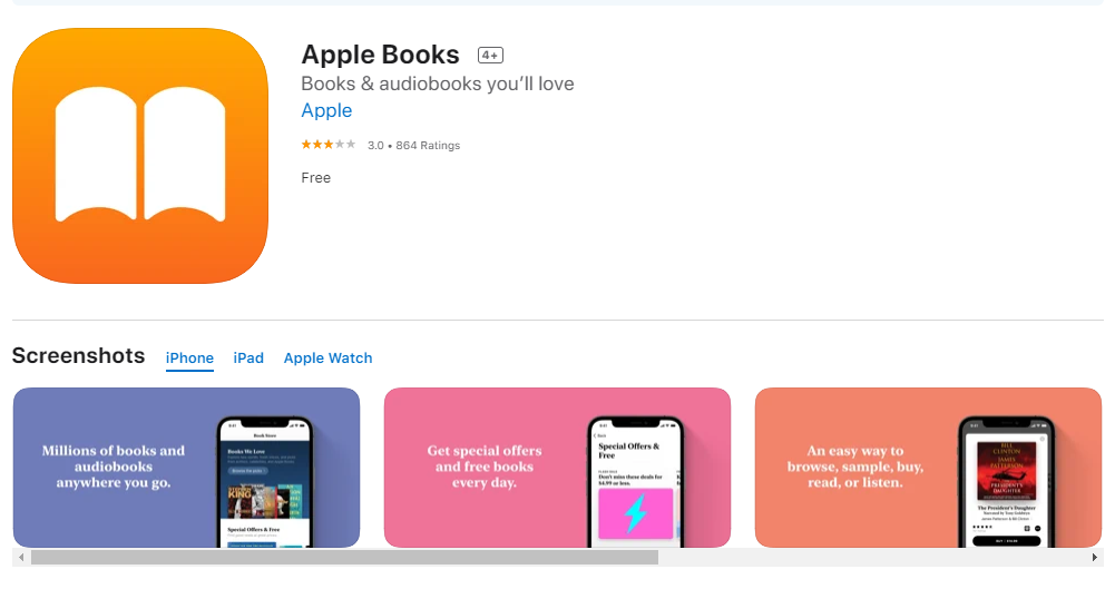 Apple Books App