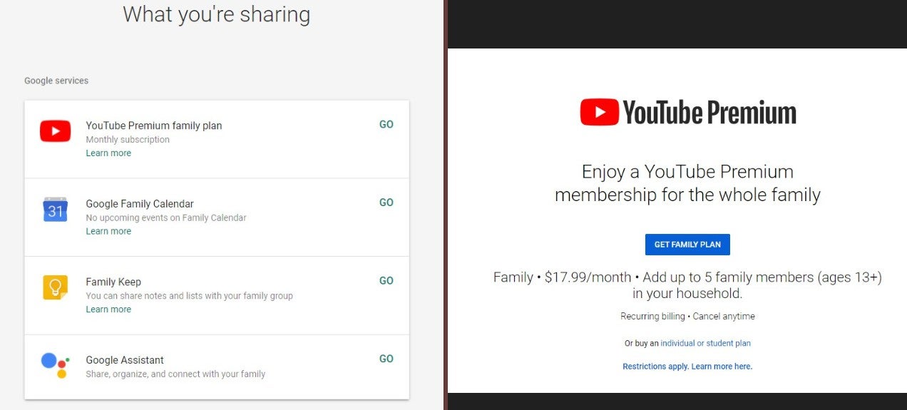 Add Family Members To YouTube Premium