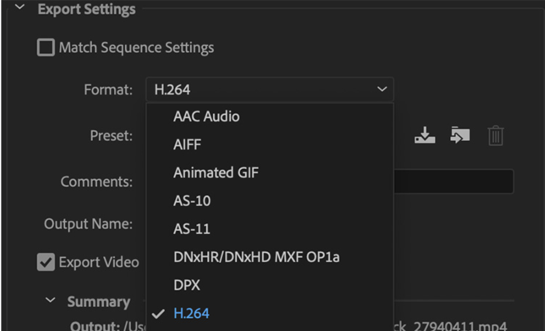 best export settings for premiere pro