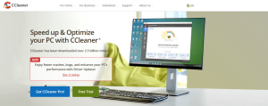 CCleaner Homepage