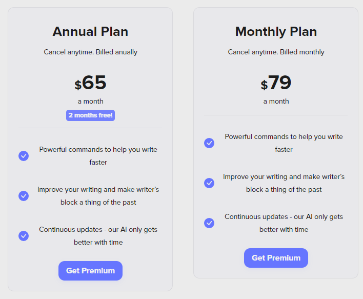 ShortlyAI Pricing Plans