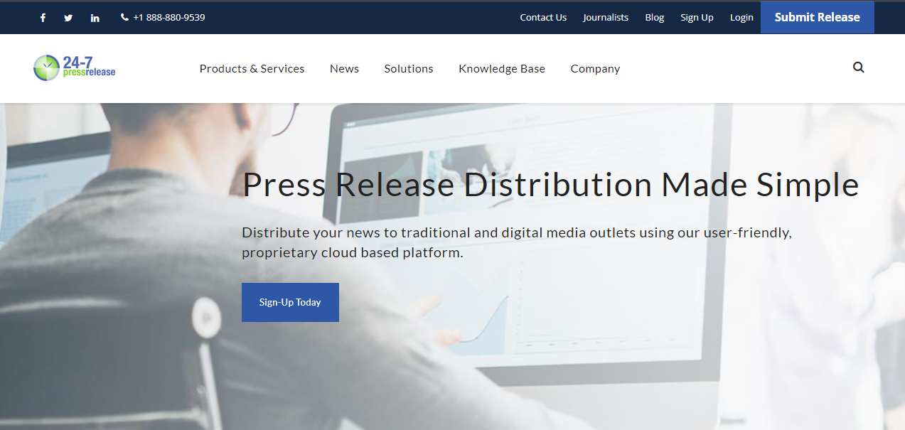 24-7 Press Release - Best Press Release Distribution Services