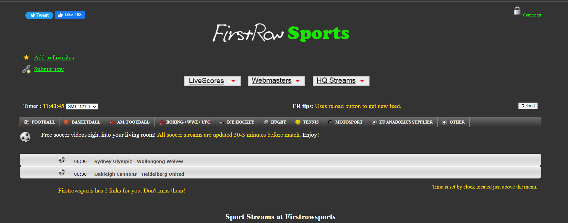 FirstRowSports