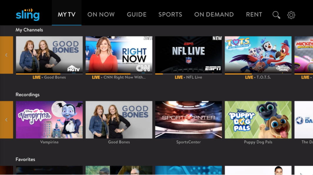 sling tv : ESPN On Roku