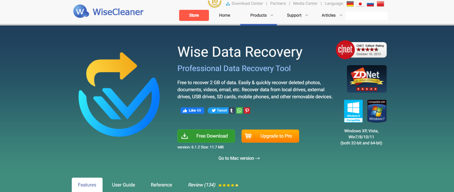 Wise Data Recovery : Recover Overwritten Files