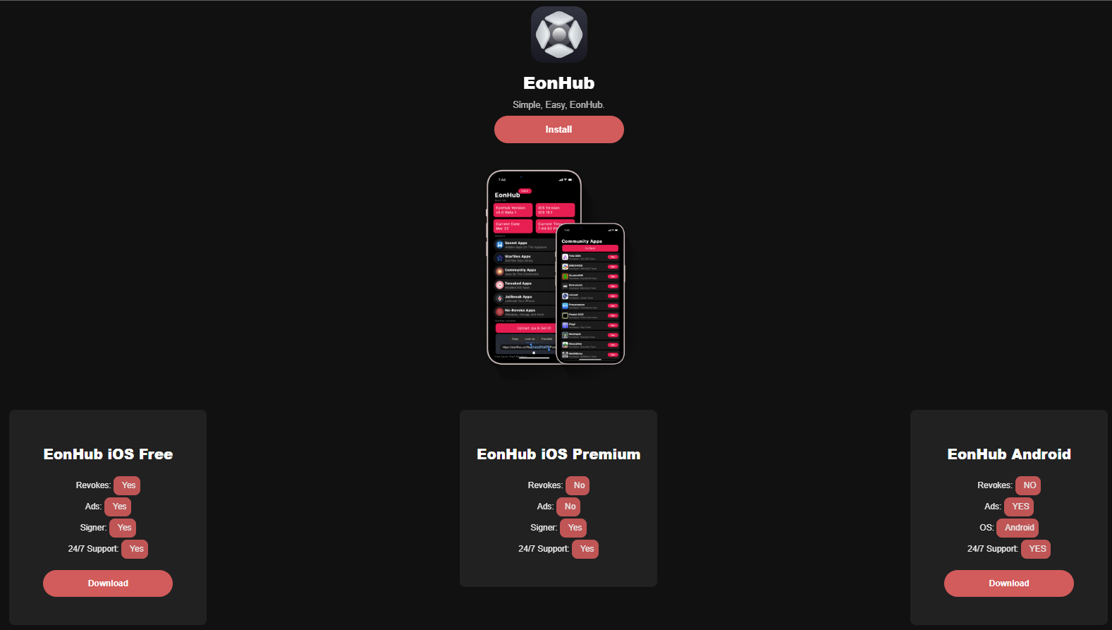 EonHub Third Party App Stores