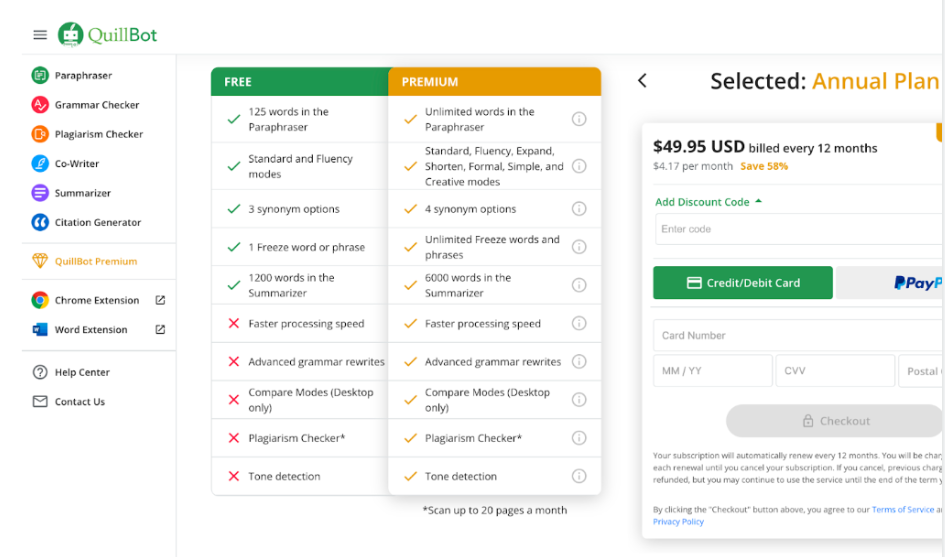 QuillBot Pricing Plans