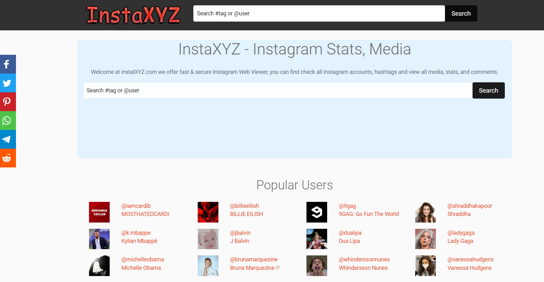 InstaXYZ Overview