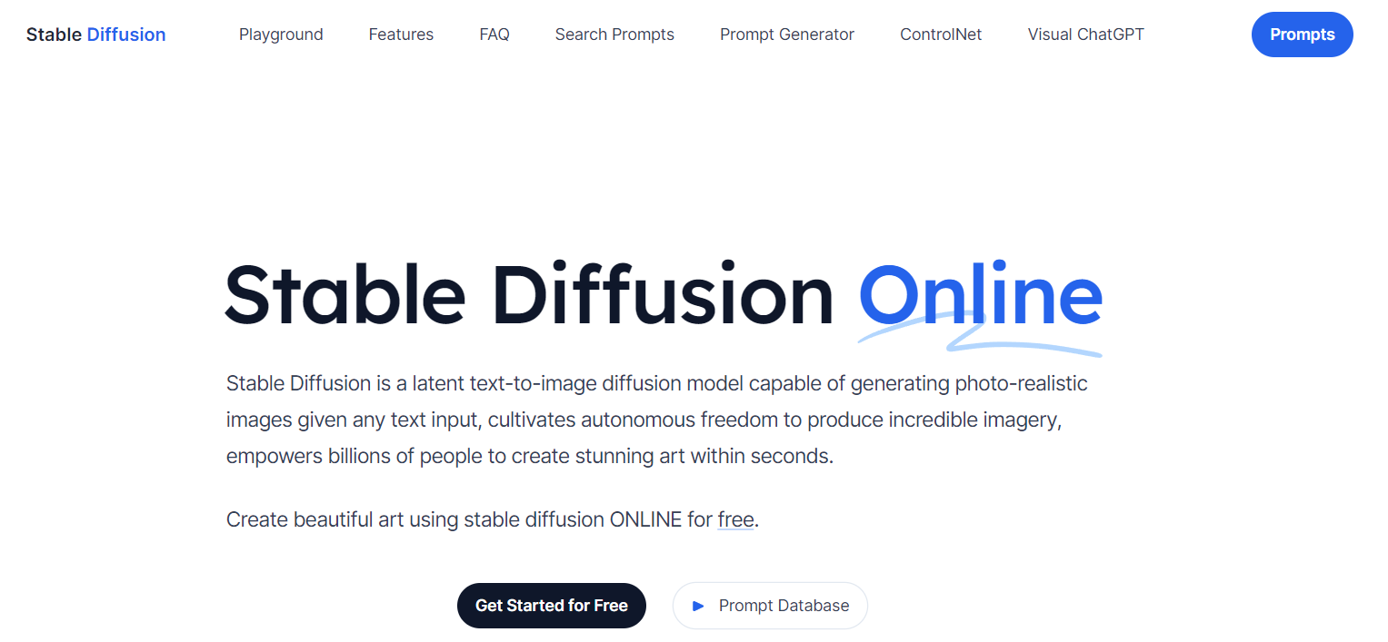 Overview Of Stable Diffusion