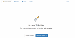 Scrapethissite Overview