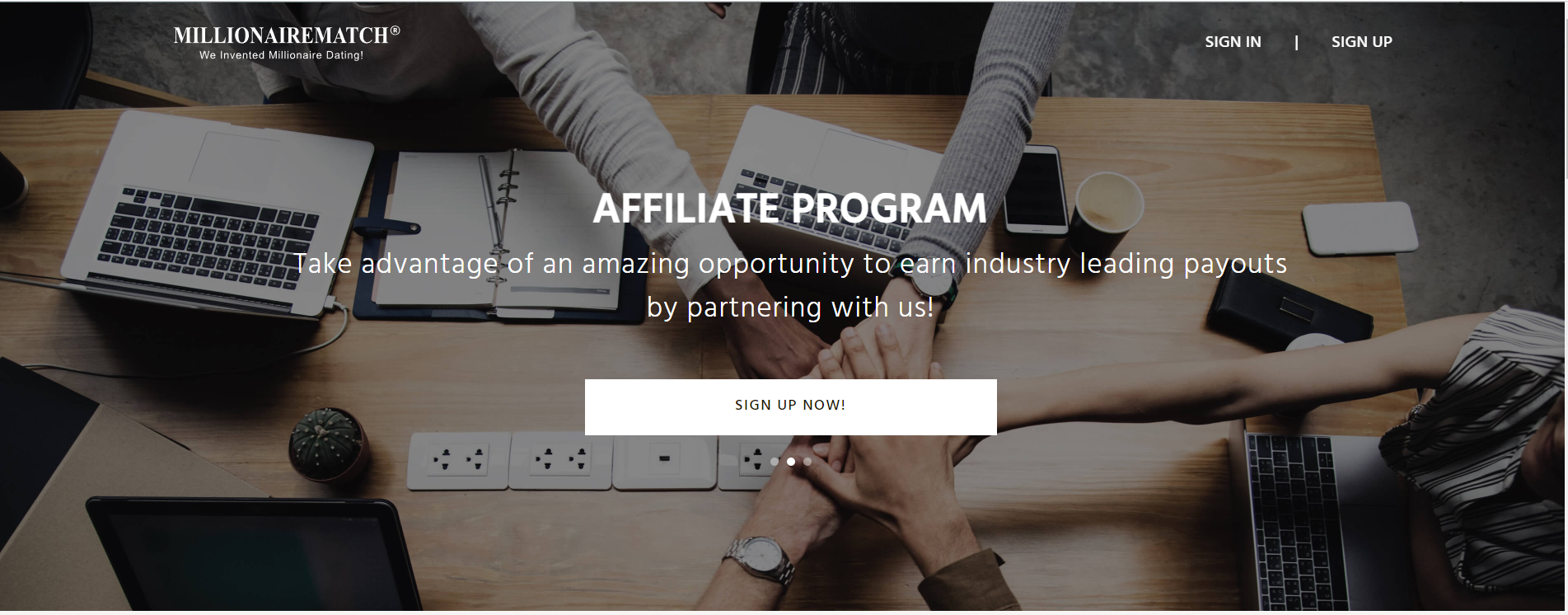 MillionaireMatch- Best Dating Affiliate Programs