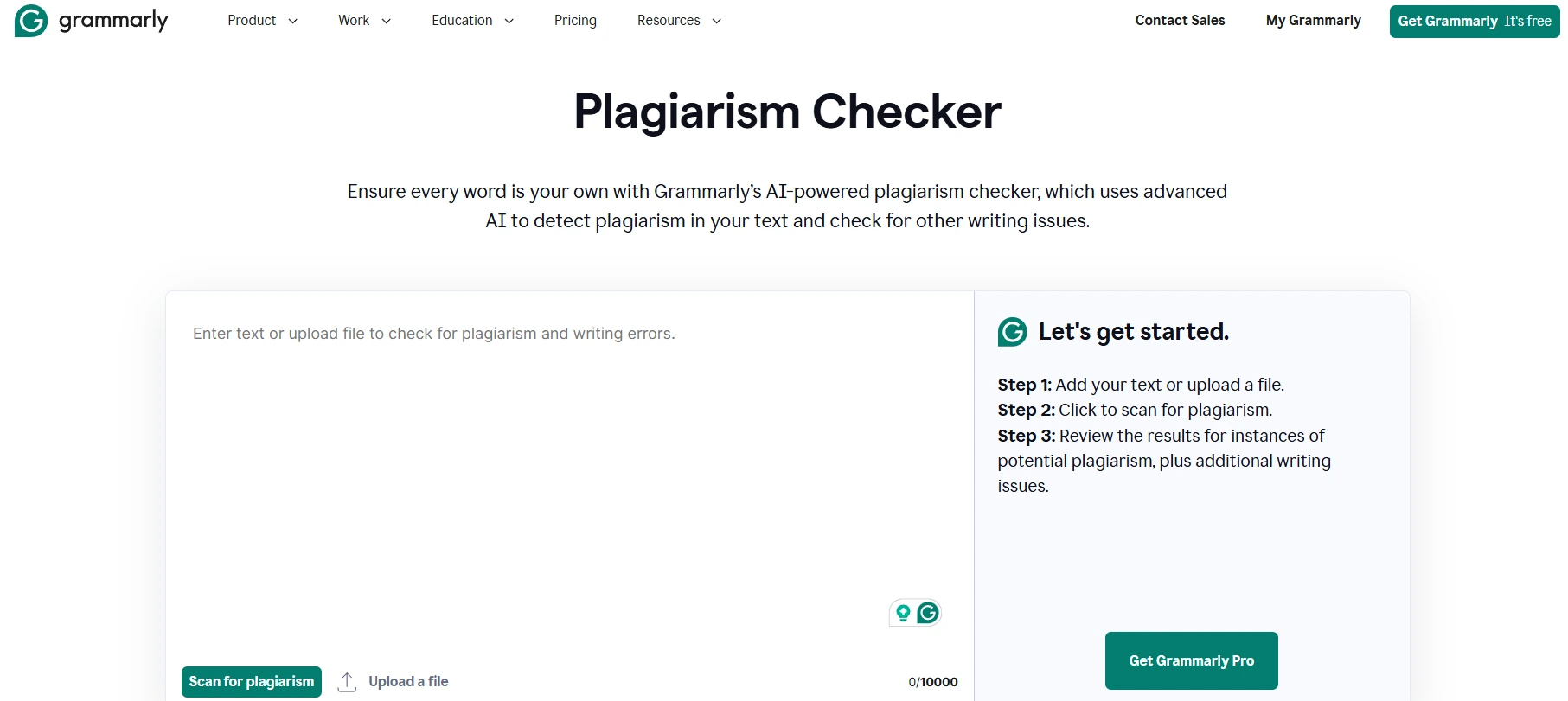 plagiarism tool