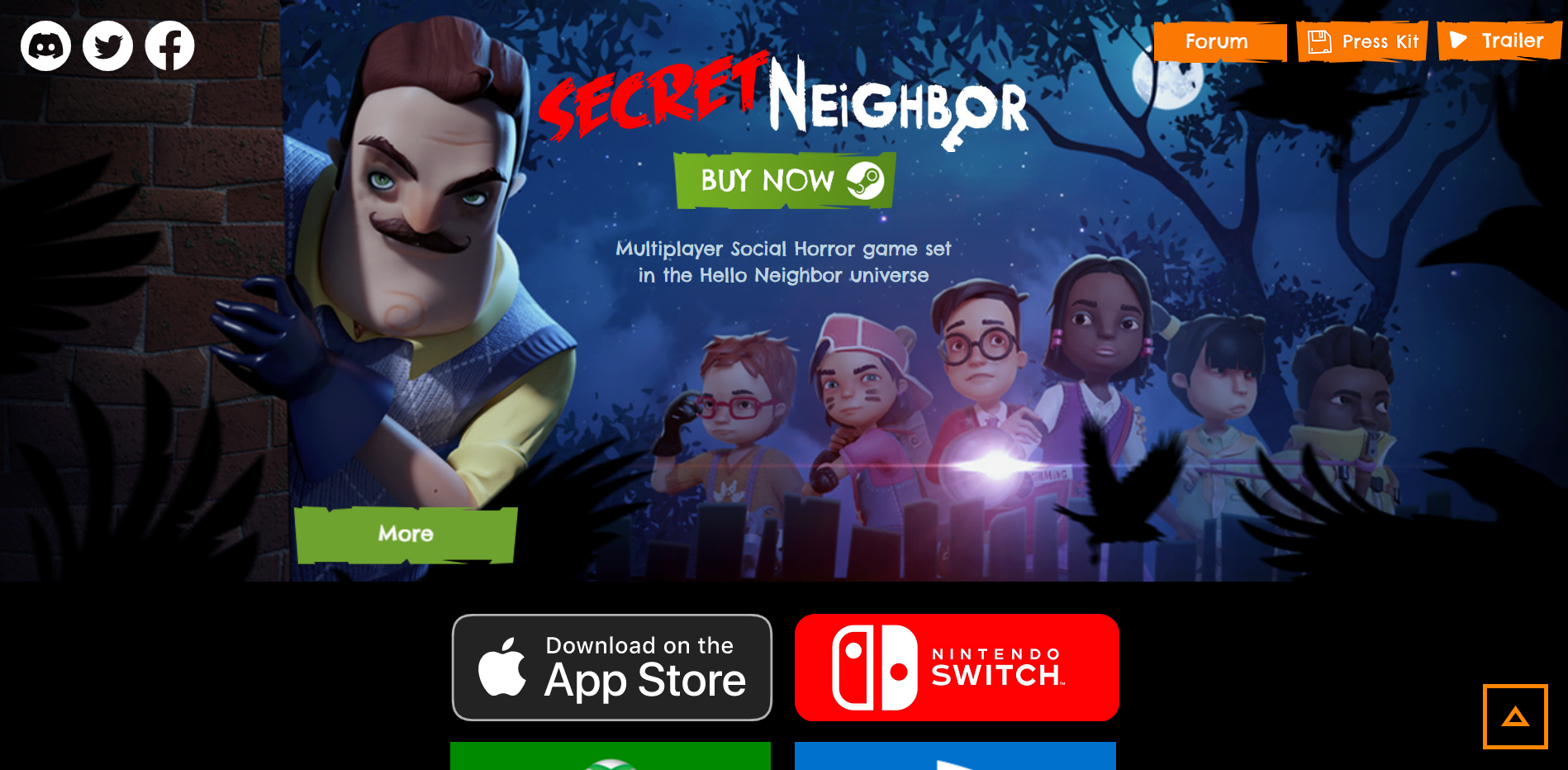 Secret Neighbour games like among us