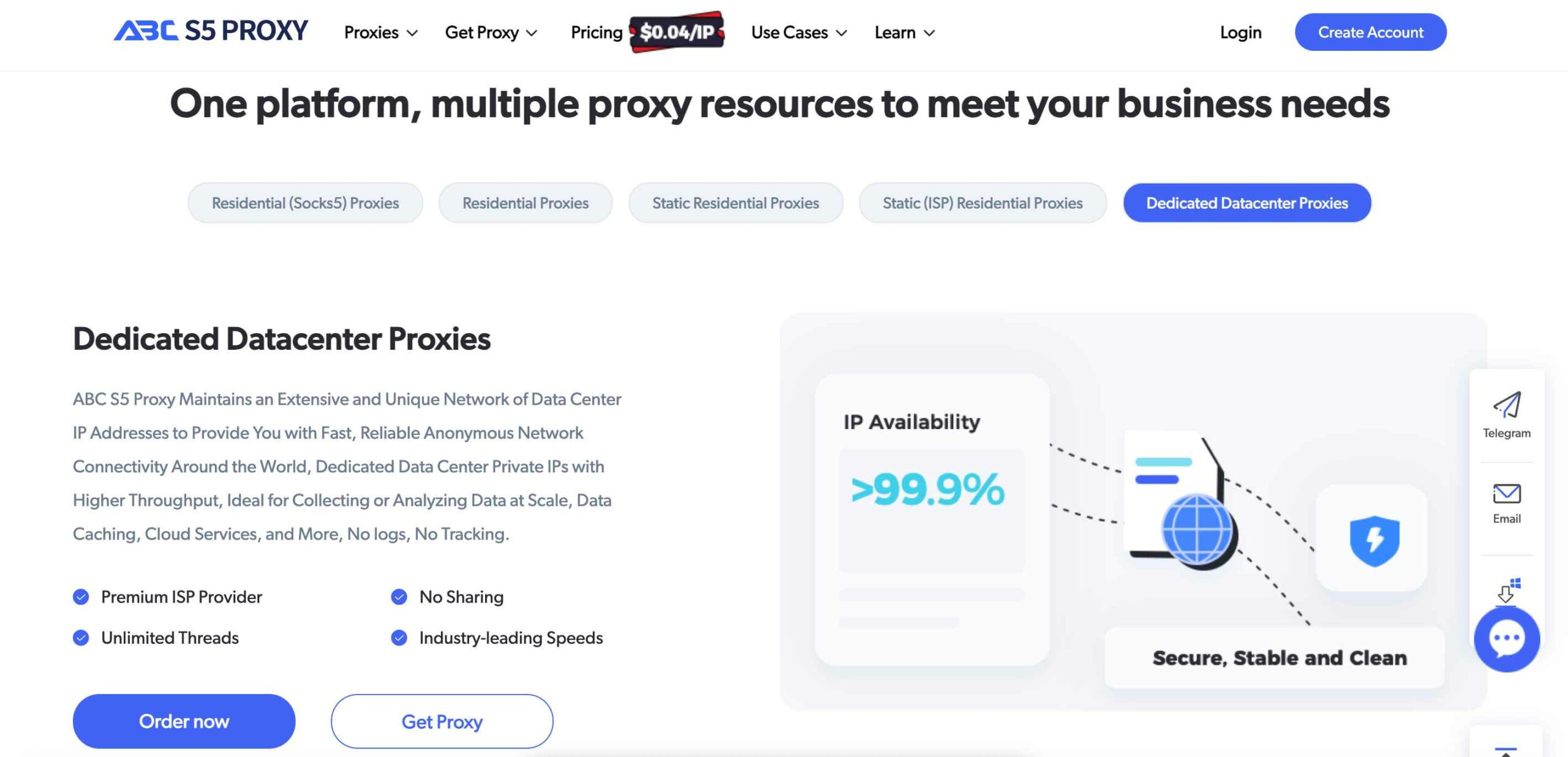 ABCProxy Dedicated Datacenter Proxies