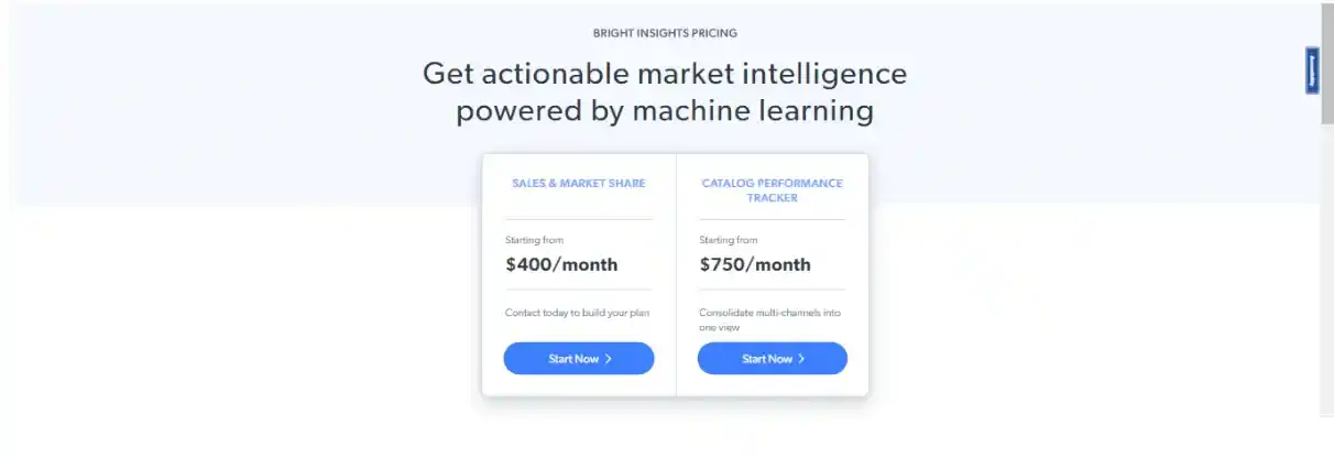 Bright Insights Pricing