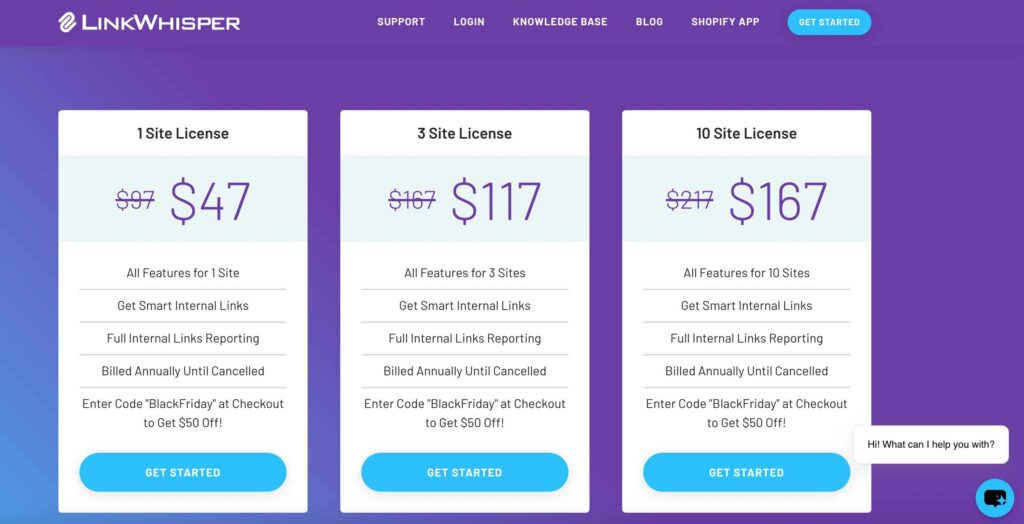 Link Whisper Pricing